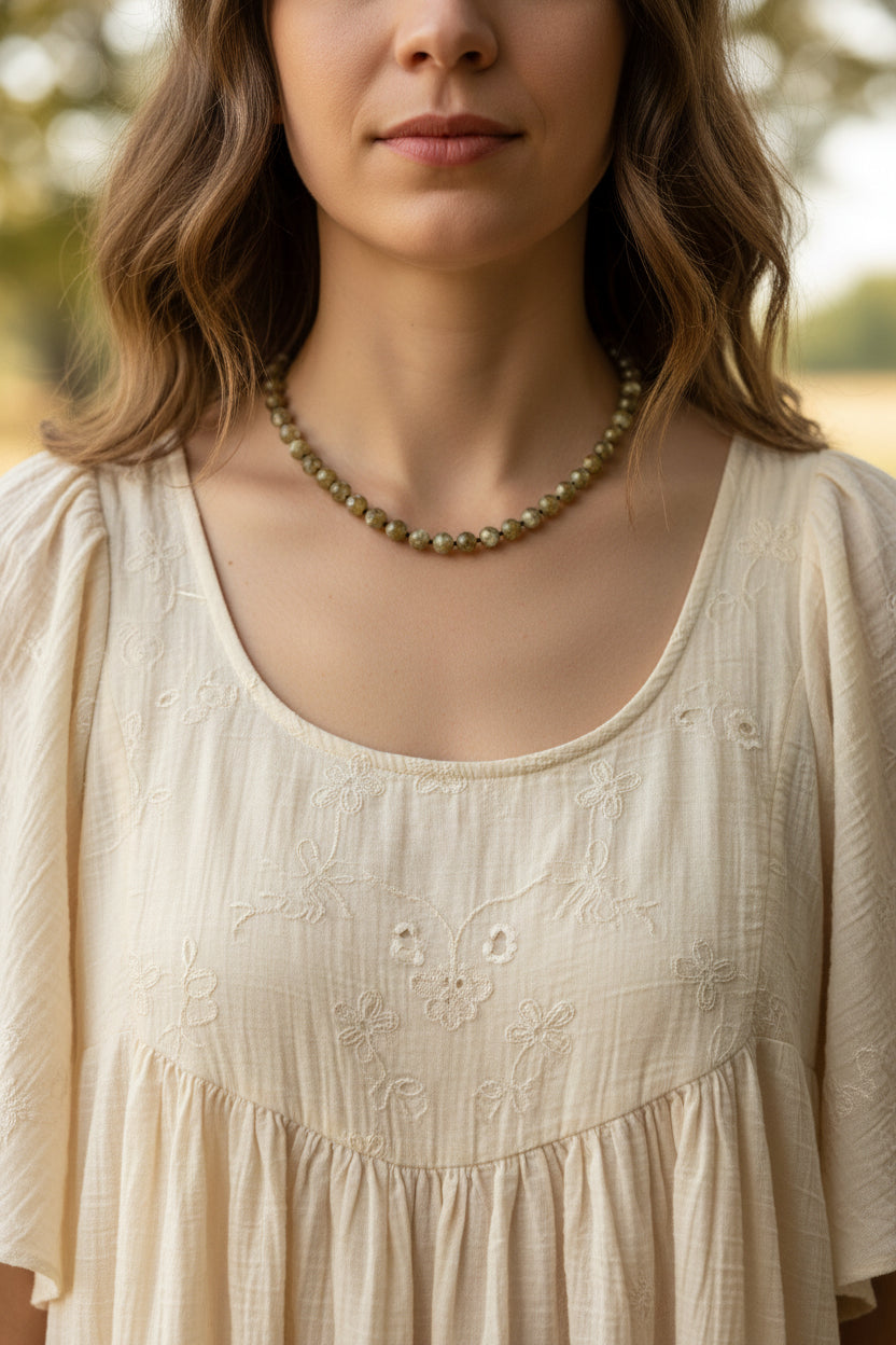 16 inch beaded necklace