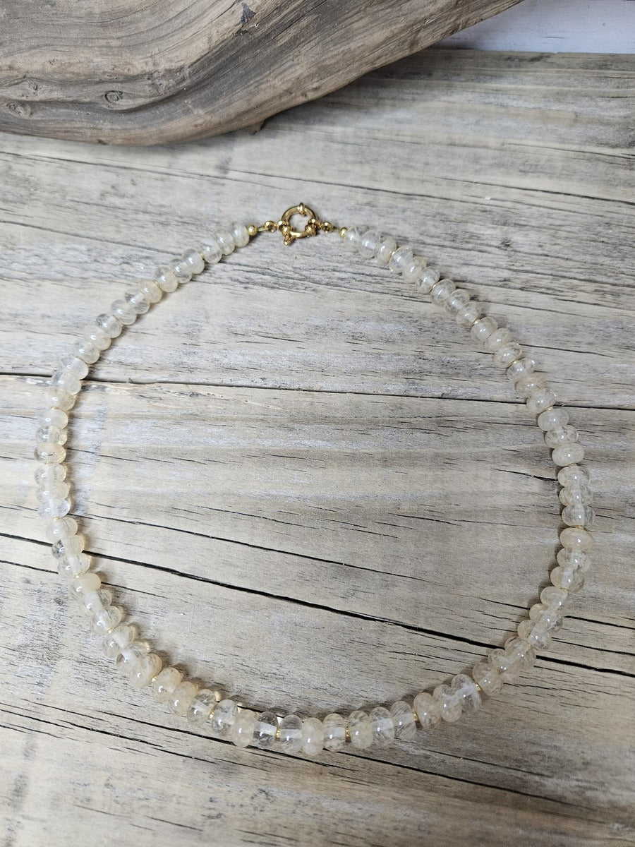 Gemstone Candy Style Beaded Necklace