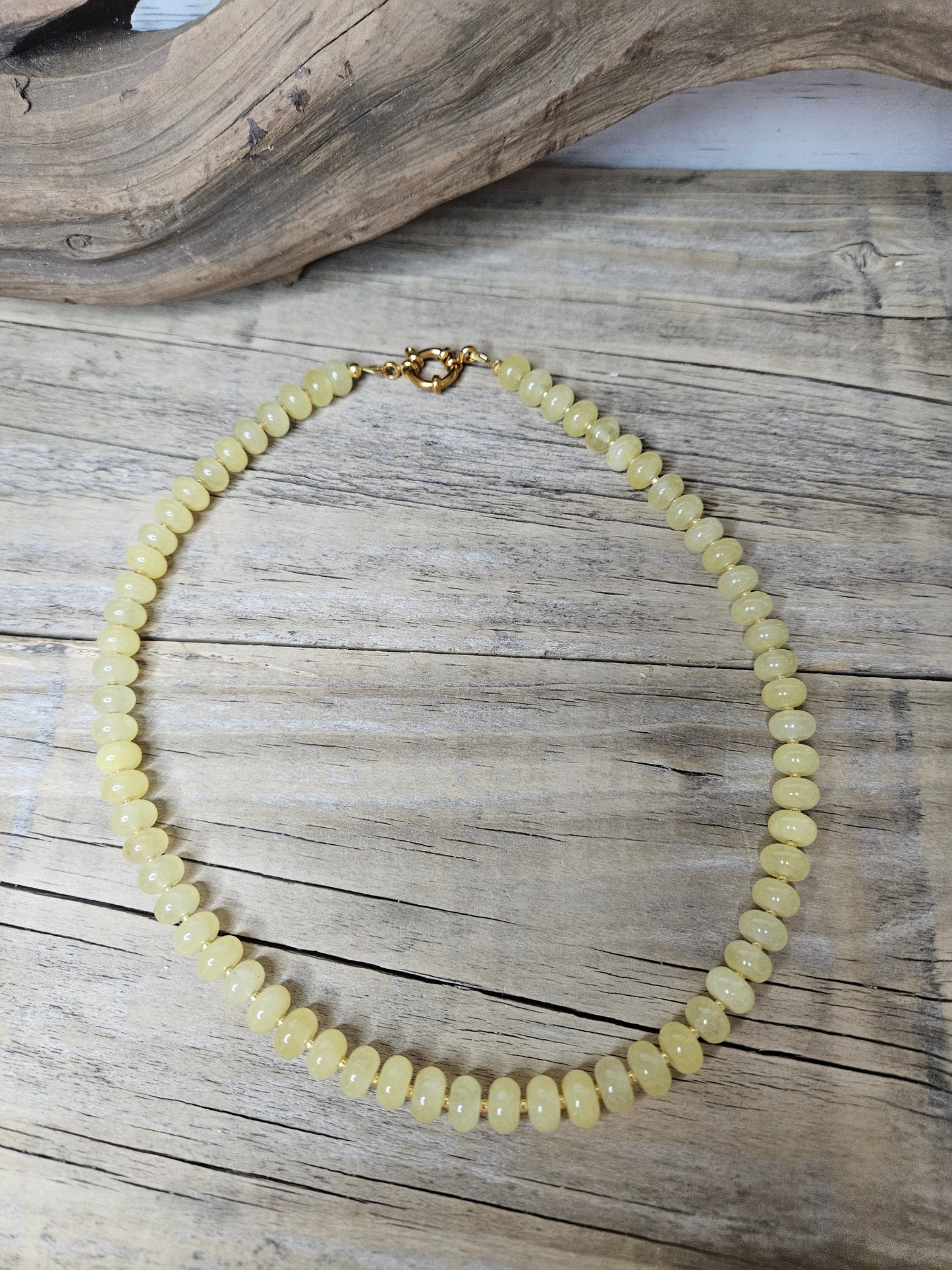 Gemstone Candy Style Beaded Necklace