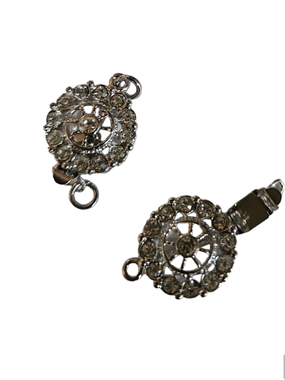 Clasp-2 Rhinestone Crystal Box Clasps
