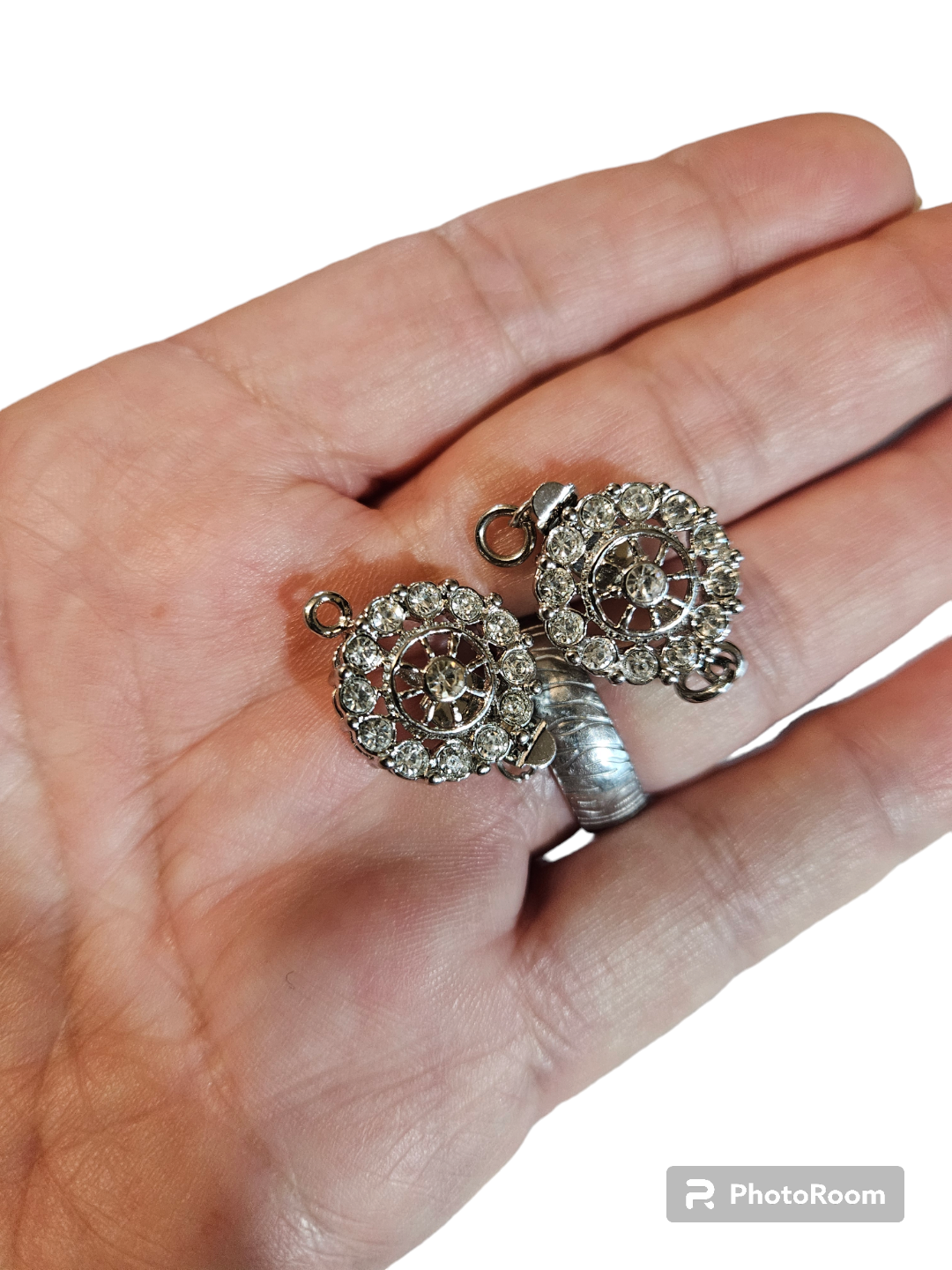 Clasp-2 Rhinestone Crystal Box Clasps
